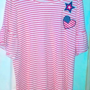 Lane Bryant 4th July shirt